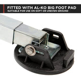 Alko 2x 590mm Drop Down Stabiliser Leg Corner Fitted with Big Foot