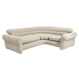 Pillows: Intex Corner Sofa Inflatable Couch - L-shaped Corner Sofa