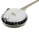 Guitars: Karrera 6 String Resonator Banjo -  Black