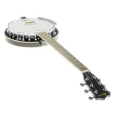 Guitars: Karrera 6 String Resonator Banjo -  Black