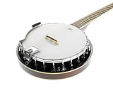 Guitars: Karrera 6 String Resonator Banjo -  Brown