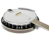 Guitars: Karrera 6 String Resonator Banjo -  Brown