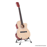 Guitars: Karrera Acoustic Cutaway 40in Guitar - Natural