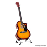 Guitars: Karrera Acoustic Cutaway 40in Guitar - Sunburst