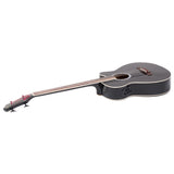 Guitars: Karrera 43in Acoustic Bass Guitar - Black