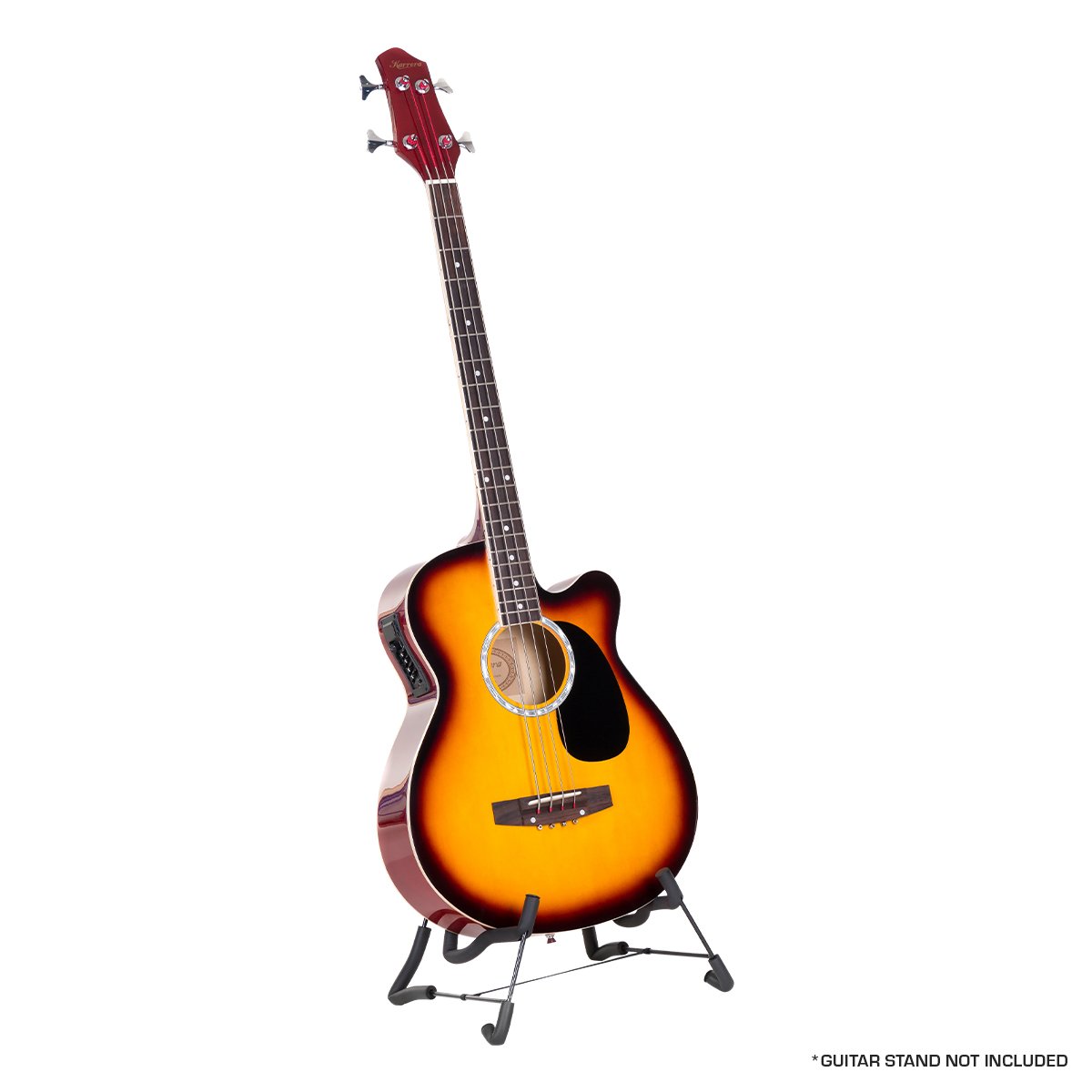 Guitars: Karrera 43in Acoustic Bass Guitar Sunburst