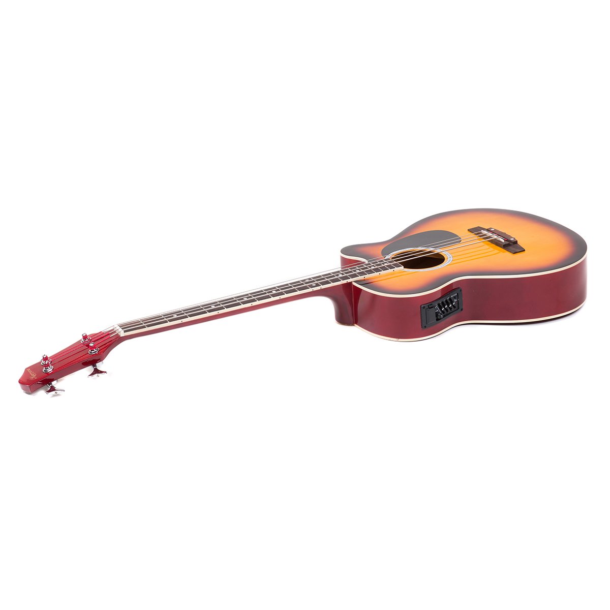 Guitars: Karrera 43in Acoustic Bass Guitar Sunburst