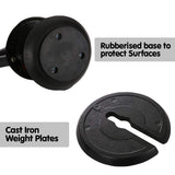 Free Weights: Powertrain Adjustable Kettle Bell Weights Dumbbell 18kg