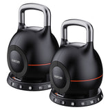 Free Weights: Powertrain 40kg Adjustable Kettlebell One Hand Adjustment Weight Set
