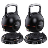 Free Weights: Powertrain 40kg Adjustable Kettlebell One Hand Adjustment Weight Set