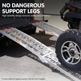 Automotive Loading Ramps: Kartrite Aluminium Folding Loading Ramp Atv Motorbike Motorcycle Golf Buggy Trailer