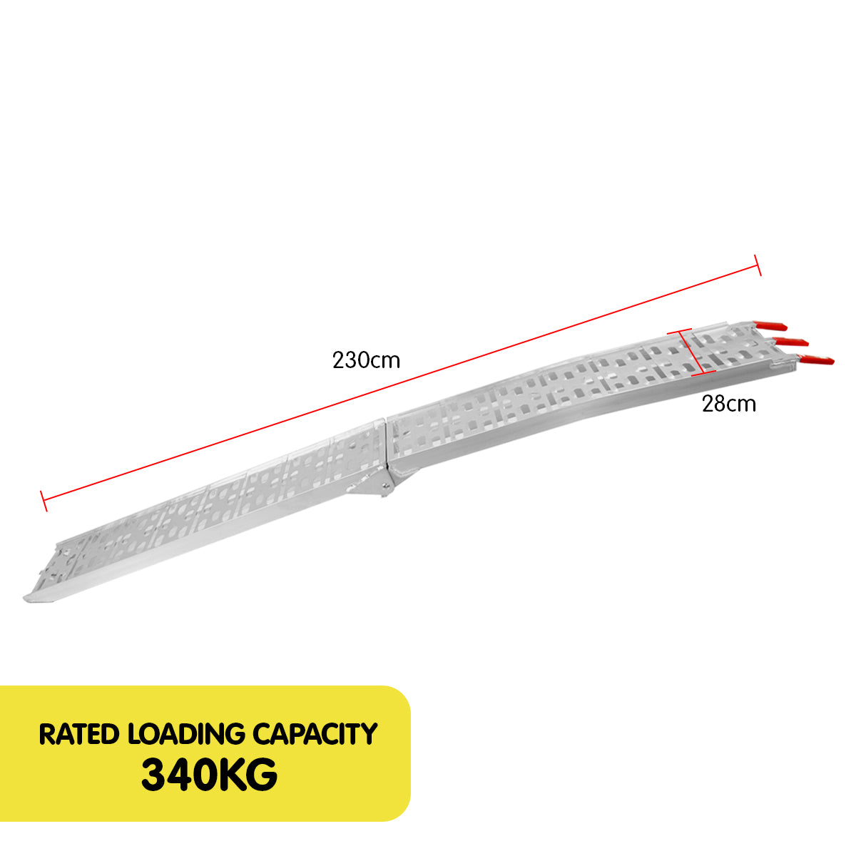 Automotive Loading Ramps: Kartrite Aluminium Folding Loading Ramp Atv Motorbike Motorcycle Golf Buggy Trailer