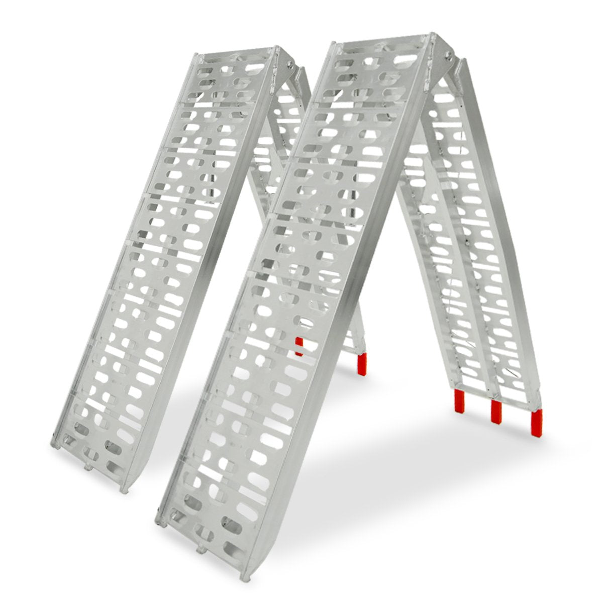 Automotive Loading Ramps: Kartrite 2x Aluminium Folding Loading Ramps ATV Motorbike