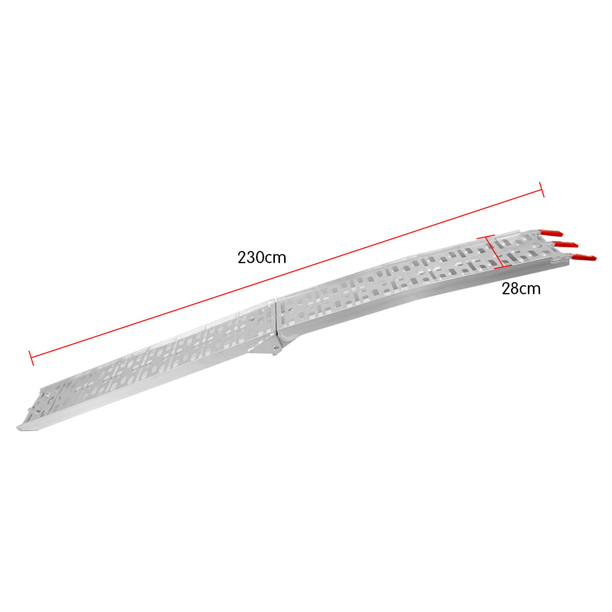Automotive Loading Ramps: Kartrite 2x Aluminium Folding Loading Ramps ATV Motorbike