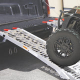 Automotive Loading Ramps: Rigg Aluminium ATV Loading Ramp Foldable - Silver