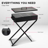 BBQ Tools: Wallaroo Charcoal BBQ Grill - Adjustable Height