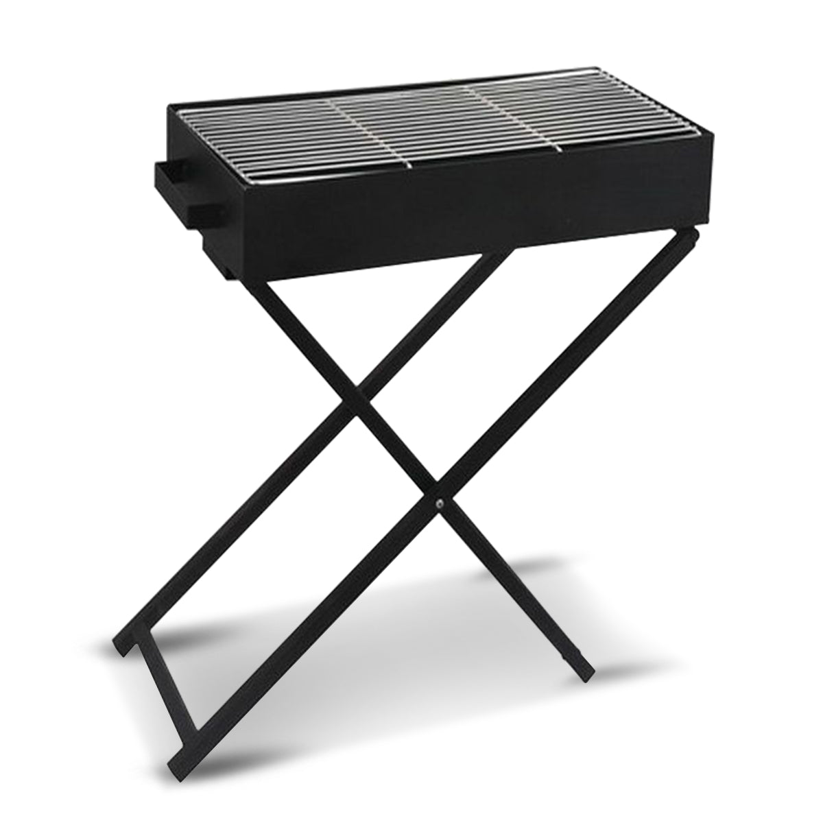 BBQ Tools: Wallaroo Charcoal BBQ Grill - Adjustable Height