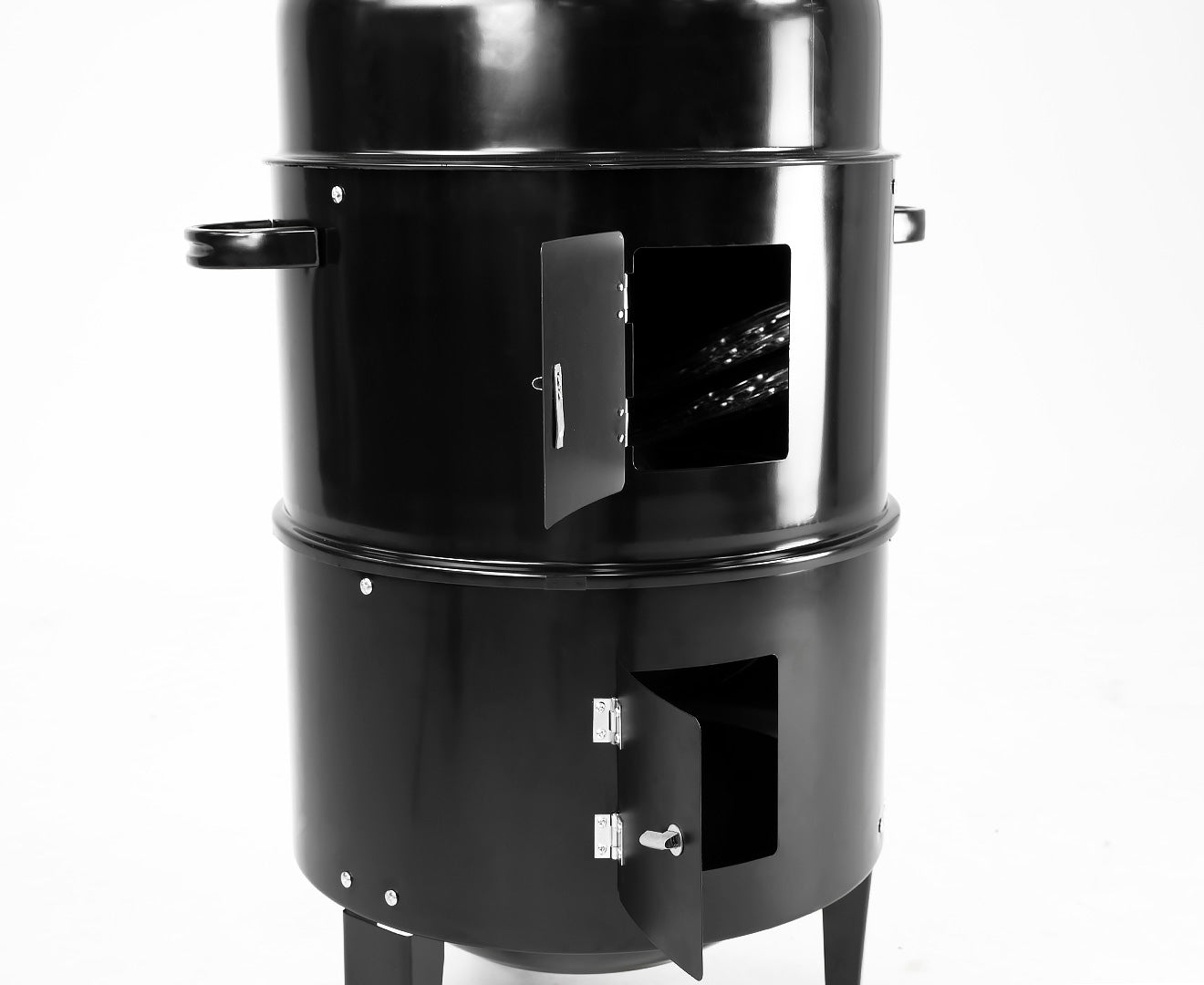 BBQ Tools: Wallaroo 3-in-1 Charcoal BBQ Smoker