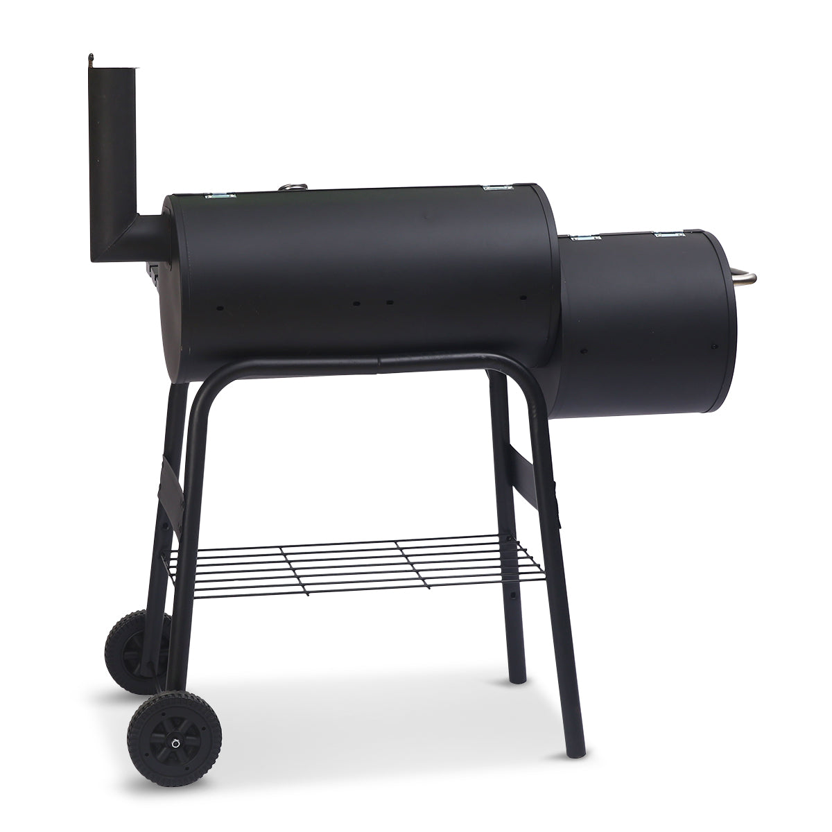 BBQ Tools: Wallaroo 2-in-1 Outdoor Barbecue Grill & Offset Smoker