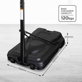 Basketball & Basketball Accessories: Kahuna Height-Adjustable Basketball Hoop Backboard Portable Stand