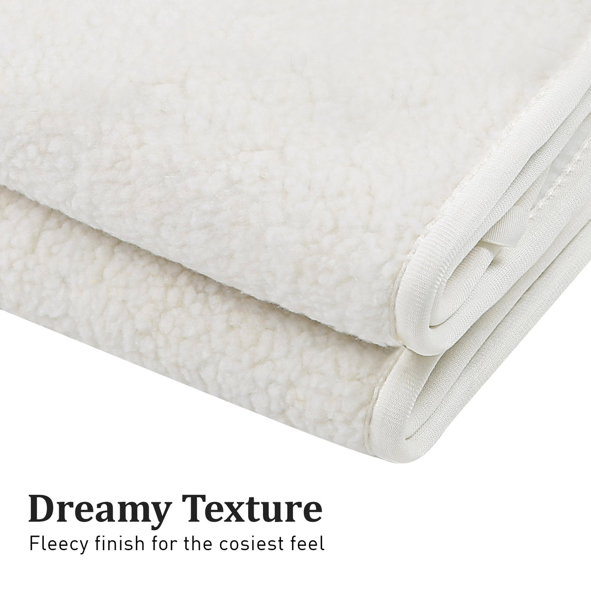 Laura Hill Double Electric Heated Underlay Blanket Fleecy Fabric with Timer