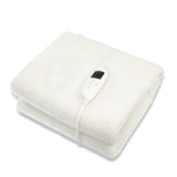 Blankets & Throws: Laura Hill Heated Electric Blanket Fitted Fleece Underlay Throw Single