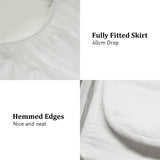 Blankets & Throws: Laura Hill Heated Electric Blanket Fitted Fleece Underlay Throw Single