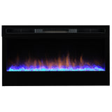 Electric Heaters: Dimplex PRISM Wall Mounted Electric Fireplace - 34-inches