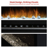 Electric Heaters: Dimplex PRISM Wall Mounted Electric Fireplace - 34-inches
