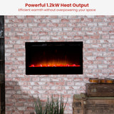 Electric Heaters: Dimplex PRISM Wall Mounted Electric Fireplace - 34-inches