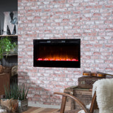 Electric Heaters: Dimplex PRISM Wall Mounted Electric Fireplace - 34-inches
