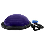 Exercise Bikes: Powertrain Fitness Yoga Ball Home Gym Workout Balance Trainer Purple