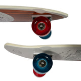Free Weights: Bravo Sports Kryptonics 23-inch Mini Fat Cruiser Board In Liberty Blue
