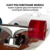 Free Weights: Bravo Sports Kryptonics 23-inch Mini Fat Cruiser Board In Liberty Blue