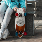 Free Weights: Bravo Sports Kryptonics 23-inch Mini Fat Cruiser Board In Liberty Blue