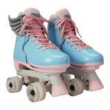 Pool Toys & Inflatables: Circle Society Adjustable Kids Quad Roller Skates In Cotton Candy