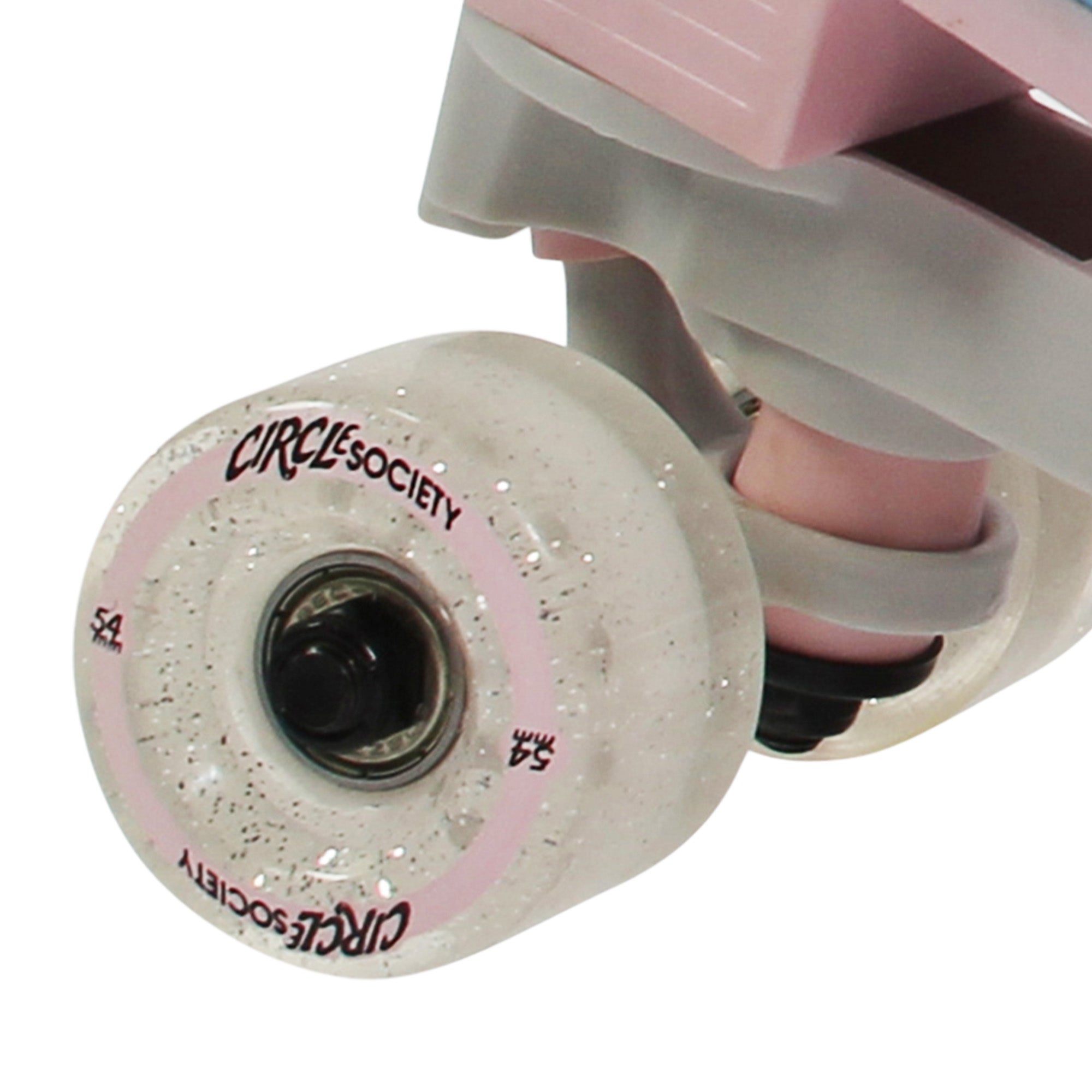 Pool Toys & Inflatables: Circle Society Adjustable Kids Quad Roller Skates In Cotton Candy