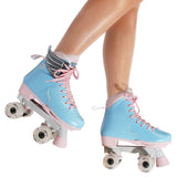 Pool Toys & Inflatables: Circle Society Adjustable Kids Quad Roller Skates In Cotton Candy