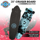 Boating Accessories: Kryptonics 28-inch Cruiser Board - Negative