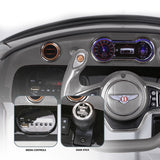 Ride On Cars: Kahuna Bentley Exp 12 Licensed Speed 6E Electric Kids Ride On Car Black