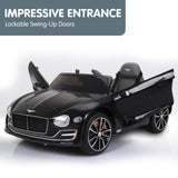 Ride On Cars: Kahuna Bentley Exp 12 Licensed Speed 6E Electric Kids Ride On Car Black