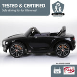 Ride On Cars: Kahuna Bentley Exp 12 Licensed Speed 6E Electric Kids Ride On Car Black