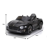 Ride On Cars: Kahuna Bentley Exp 12 Licensed Speed 6E Electric Kids Ride On Car Black