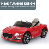 Ride On Cars: Kahuna Bentley Exp 12 Speed 6E Licensed Kids Ride On Electric Car Remote Control - Red
