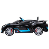 Ride On Cars: Kahuna Licensed Bugatti Divo Kids Electric Ride On Car - Black