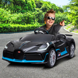 Ride On Cars: Kahuna Licensed Bugatti Divo Kids Electric Ride On Car - Black