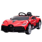 Ride On Cars: Kahuna Licensed Bugatti Divo Kids Electric Ride On Car - Red