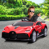 Ride On Cars: Kahuna Licensed Bugatti Divo Kids Electric Ride On Car - Red