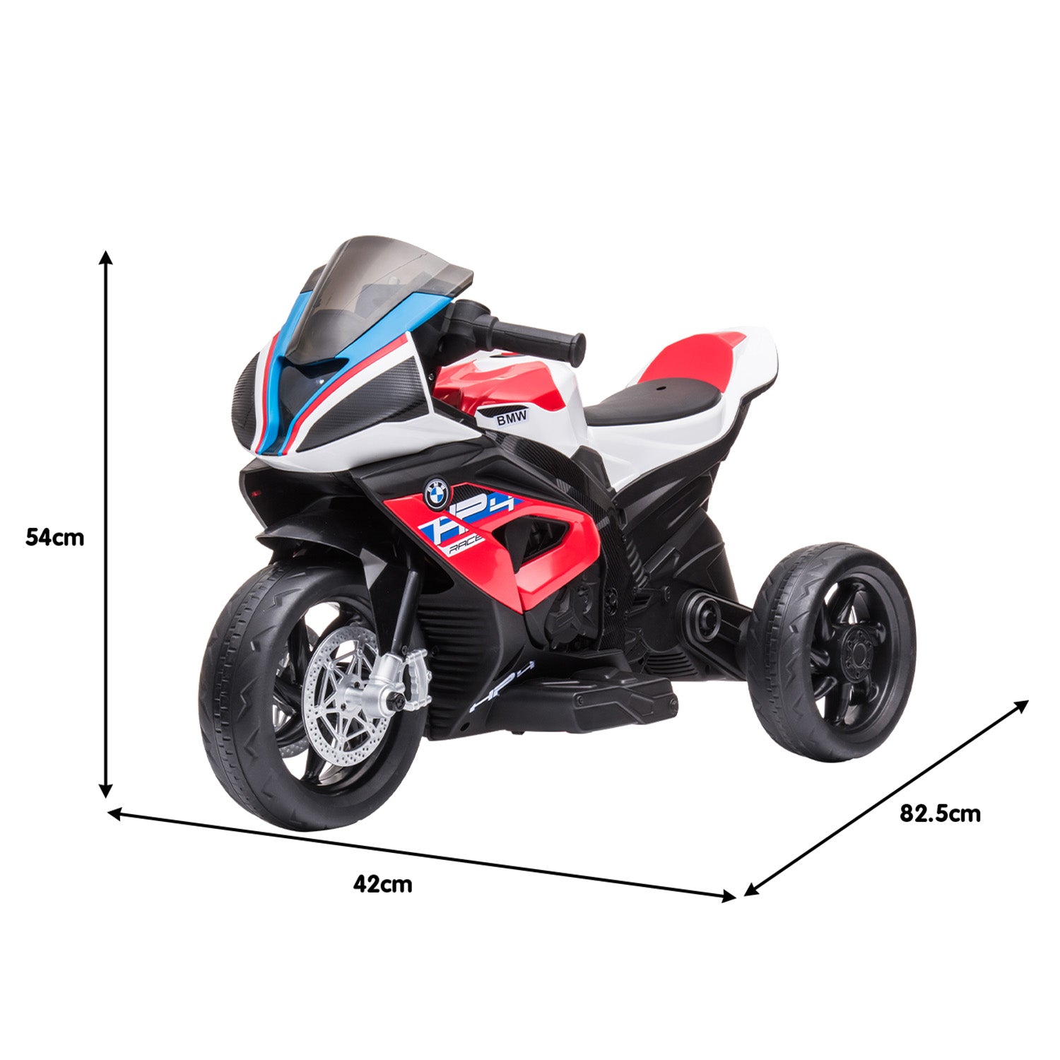 Ride On Cars: Kahuna Bmw Hp4 Race Kids Ride-on Motorbike In Red