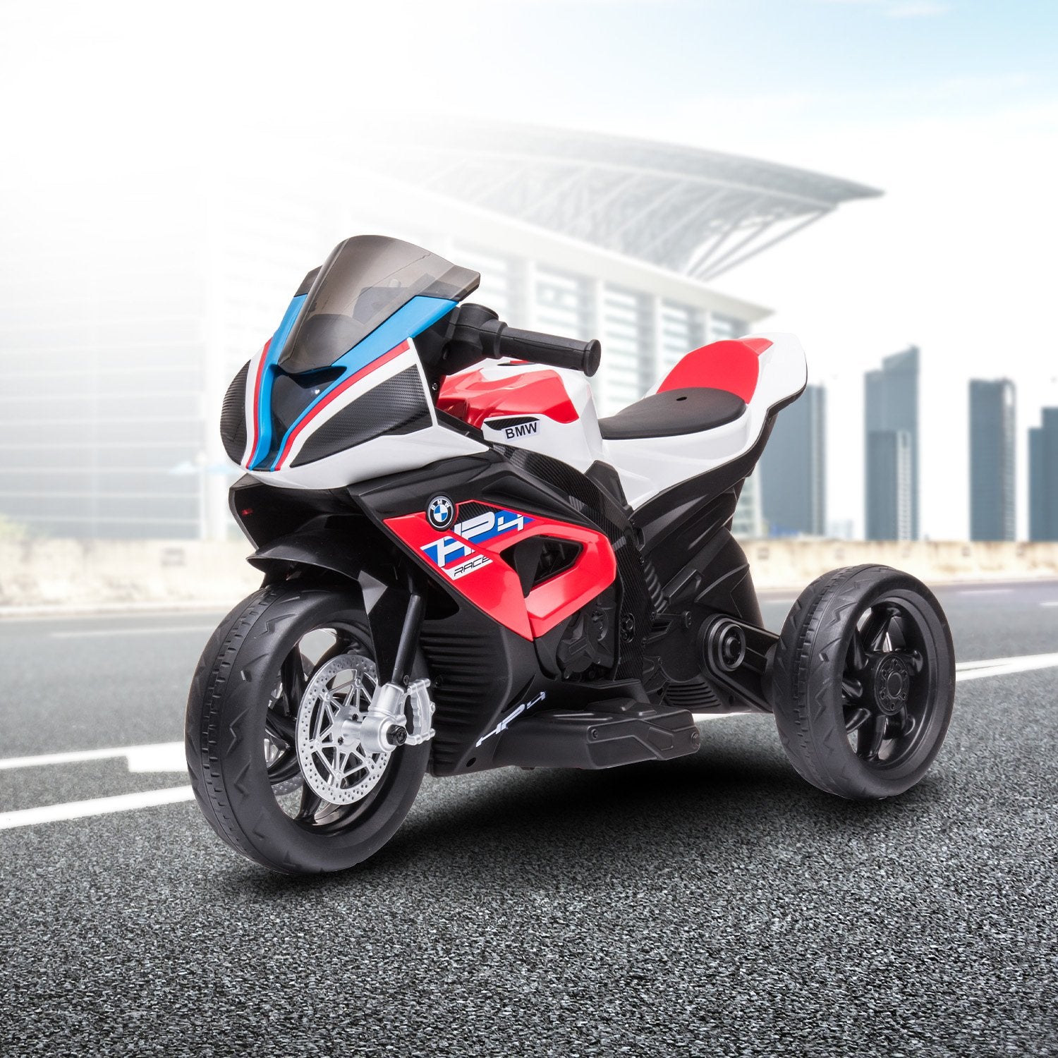 Ride On Cars: Kahuna Bmw Hp4 Race Kids Ride-on Motorbike In Red